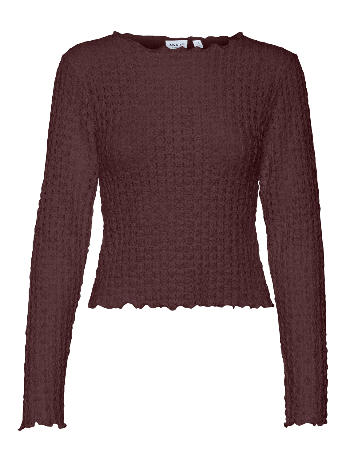 AWSHELBY Top - Decadent Chocolate - VERO MODA & VILA Bergvik